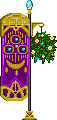 Cena de Banner Erguido